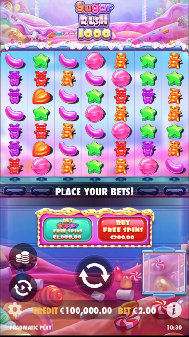Sugar Rush 1000 Slot at Leon Casino